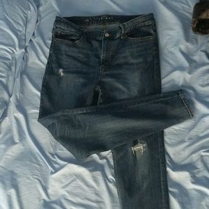 white house black market skinnies size 12